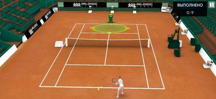 Descargar Tennis para Android. Este juego hará que te enamores del tenis. Foto.