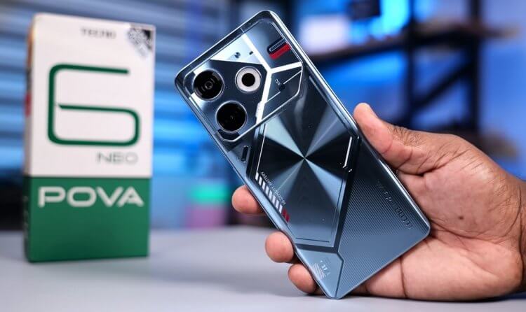 El TECNO Pova 6 Neo es un smartphone con una batería grande. Por el dinero, es un gran teléfono inteligente. Foto: Valor Reviews. Foto.