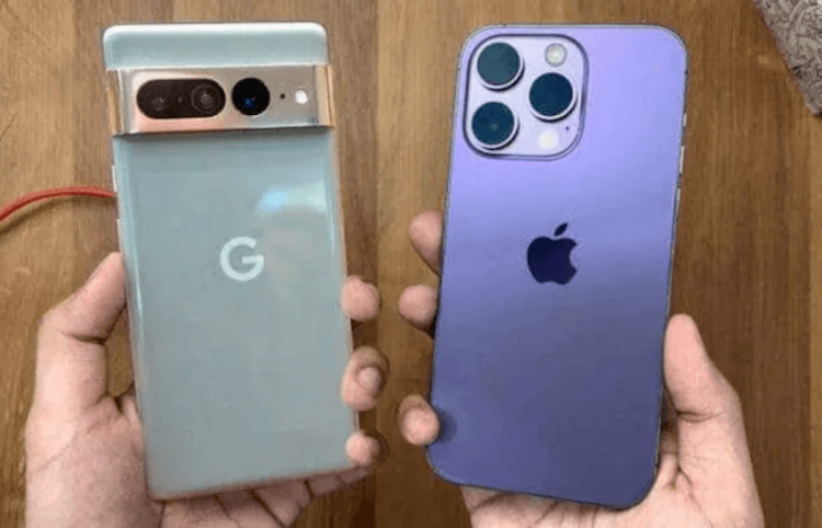 Google Pixel vs iPhone. Al comparar el Pixel y el iPhone, siempre hay mucho debate. Imagen:. Foto.